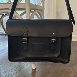 Navy blue 13 in The Cambridge Satchel Company satchel.